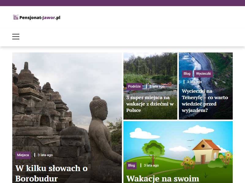 Blog www.pensjonat-jawor.pl