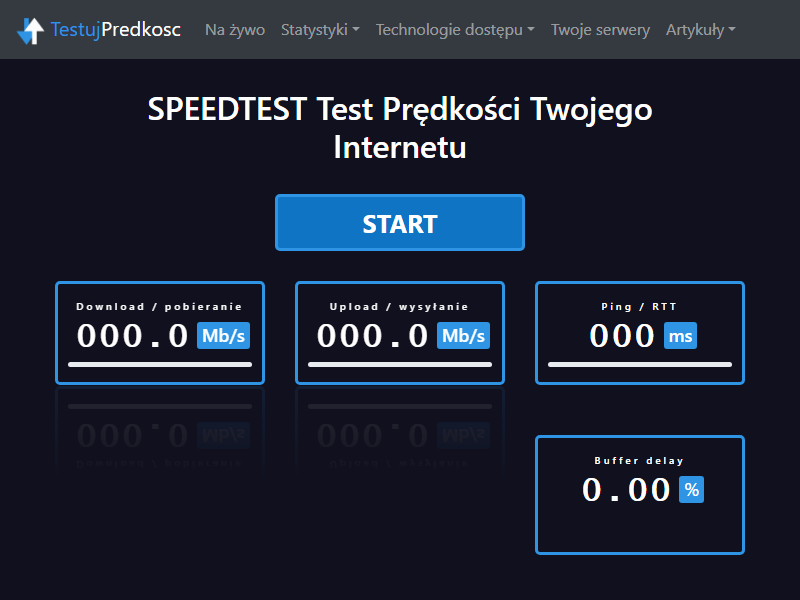 Inna nowa wersja narzędzia do testowania szybkości internetu już dostępna! 